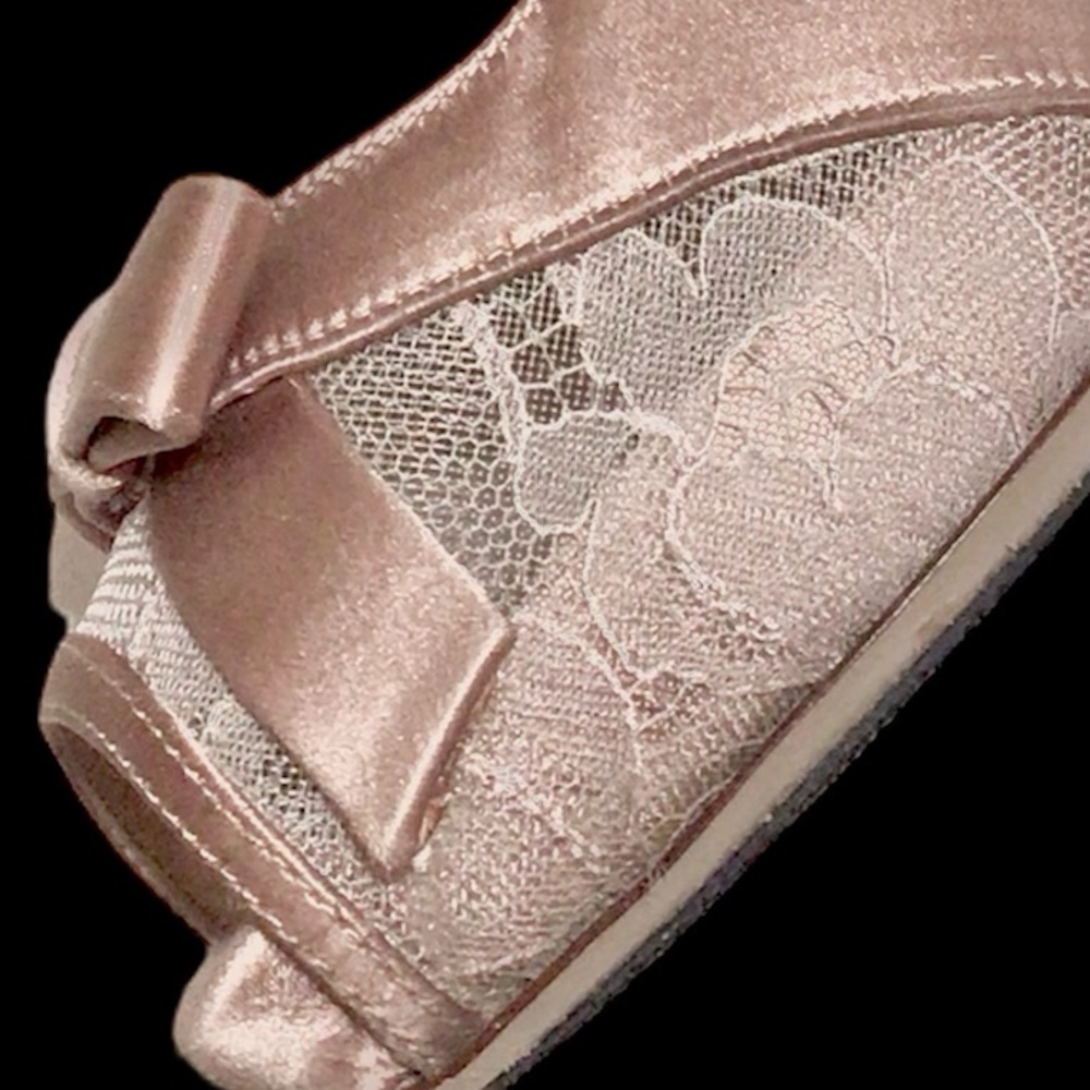 Valentino pumps satin lace - Picture 3 of 11